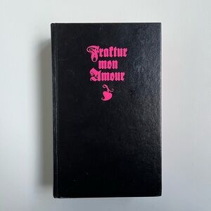 Fraktur Mon Amour by Judith Schalansky